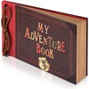 Adventure Book Diary Photo Scrapbook,Scrap book with Hard Cover Movie
