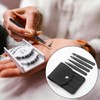 8 Pieces Eyebrow Tweezers, Stainless Steel Eyebrow Curler, Eyelash Tools,