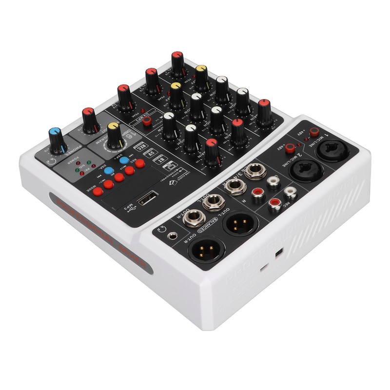 BMG‑04D 4 Channel Mixer 48V Phantom Power Stereo Recording 4