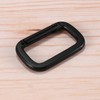 Ahvqevn Mountaineering Button, D-Shaped Spring Buckle, Multifunctional Square Carabiner, Aluminum