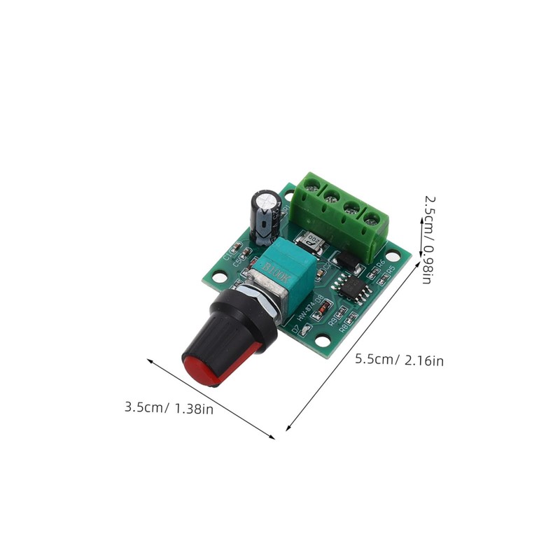 Operitacx 5pcs Variable Speed Dc Motor Controller Pwm Speed Knob
