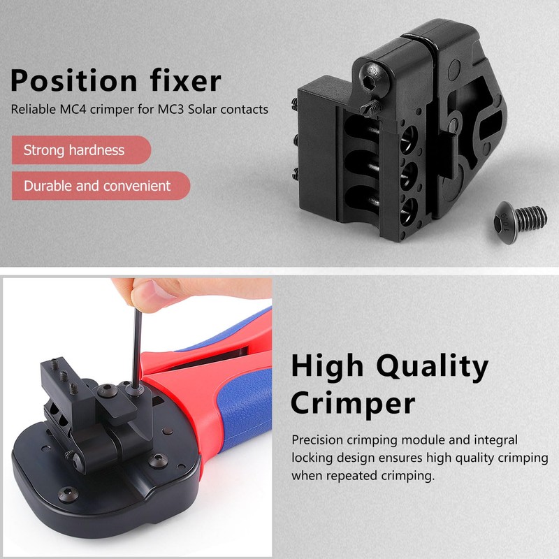 Knoweasy Upgraded Solar Crimper and A-2546B Solar Crimp Tool and