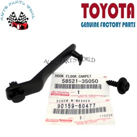 Toyota GENUINE OEM TOYOTA 2007-2010 FJ CRUISER INNER FRONT FLOOR CARPET HOOK WITH SCREW