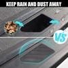 JERBOR 2Pcs Upgraded Silicone Bed Rail Stake Pocket Cover Fit