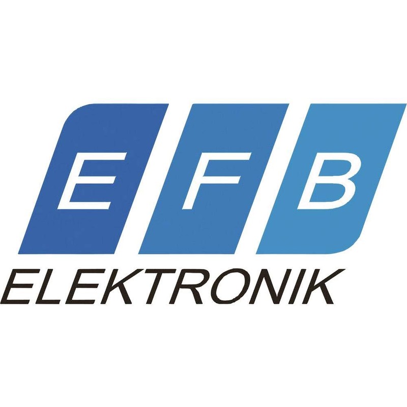 EFB-Elektronik EK631DE.11 Inch Network Cabinet Power Strip with 2 Metal