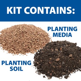 The Pond Guy Planting Bag & Soil Kit for Outdoor Water Gardens, Aquatic Flower Supplies, Pot & Grow Lily, Lotus & Bog Plants, Large Plant Bag & Soil