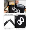 VimoDemo Car Multifunctional Trash Can with Tissue Holder Seat Back