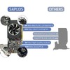 SAPLOS GT 730 4GB Graphics Card, 2 HDMI, DisplayPort, VGA,