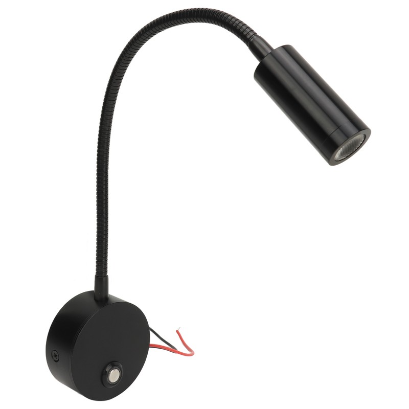 LED Reading Light DC12 to 24V Touch Adjustment USB Charging