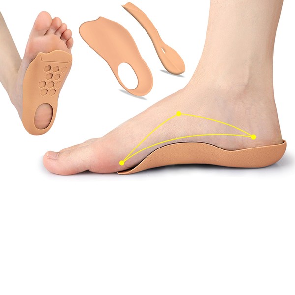 Orthotic Insoles Narrow 3/4 Length High Performance Comfort Fit Weak