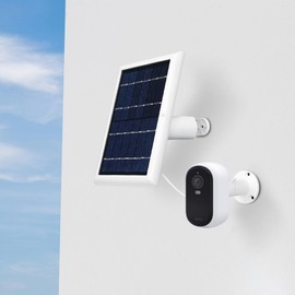 [Updated Version] Wasserstein Solar Panel Compatible with Arlo Essential 2K Outdoor Security Camera (2nd Gen) / XL (2nd Gen) & Essential Spotlight (Camera NOT Included)