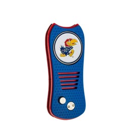 Mobile Pro Shop Switchblade Divot Repair Tool with Logo Printed Removable Magnetic Ball Marker-Best Divot Fixer