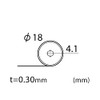 NT Cutter 18mm Rotary Blades for Fabric Circle Cutter C-2000P,