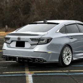 lighting_master 1 Pair Smoked Fits Honda Accord 2018-2022 w/ Animation Rear Bumper LED Reflector