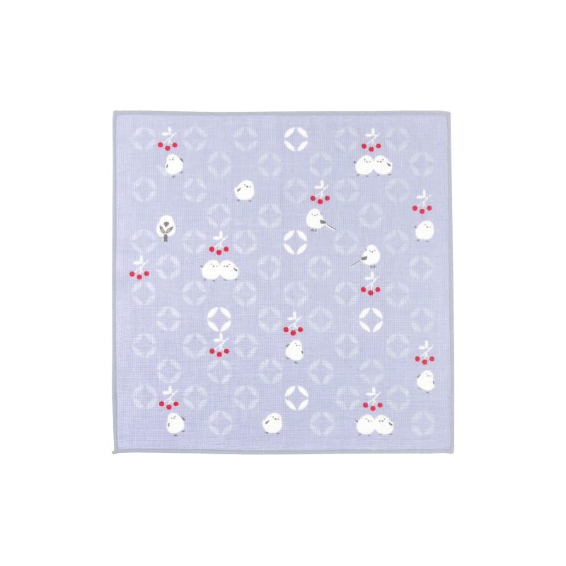 Wataol Semi Washed Towel Handkerchief, Shimaenaga Cloisonné