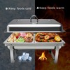 Chafing Dishes for Buffet, 9QT [Large Size and Sturdy] Heating