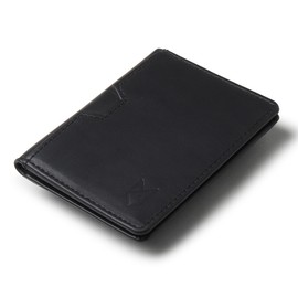 Leather Credit Card Holder Wallet for Men and Women, Thin Bifold RFID Blocking Wallet, Slim Front Pocket Minimalist Wallet, Small Card Case