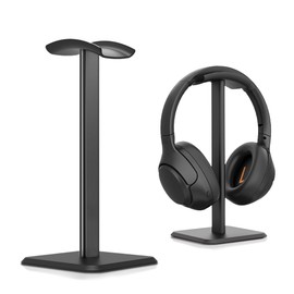 QCY Headphone Stand, Headphone Holder, Headphone Hanger, Earphone Stand, Headset, Lightweight, Easy to Assemble, Stylish, Anti-Slip, Good Stability