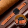 Leather Strap for Garmin Forerunner 255 Strap,265 Stra p,Venu 2