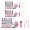 Little Bling Secret Jouju Star Jewel Hologram Children's Mini Bag Beauty Set, Lipstick + Twin Blusher + 3 Brushes + Hologram Mini Bag, 3 Sets / 리틀블링 시크릿쥬쥬 별의보석 홀로그램 어린이 미니백 뷰티세트, 립스틱 + 트윈블러셔 + 브러쉬 3종 + 홀로그램 미니백, 3세트
