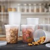 Xvvirnt 50 Pack Plastic Deli Containers with Lids,32 oz Food