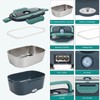 SOHIDA Electric Lunch Box Food Heater, 80W Portable Warmer for