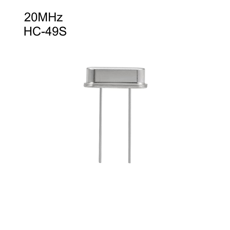 uxcell DIP Quartz Crystal Oscillators Resonators 20MHz HC-49S Replacements 20