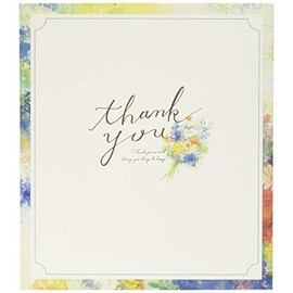 Blue GGYS-01 Flower Gift Paper Square Type