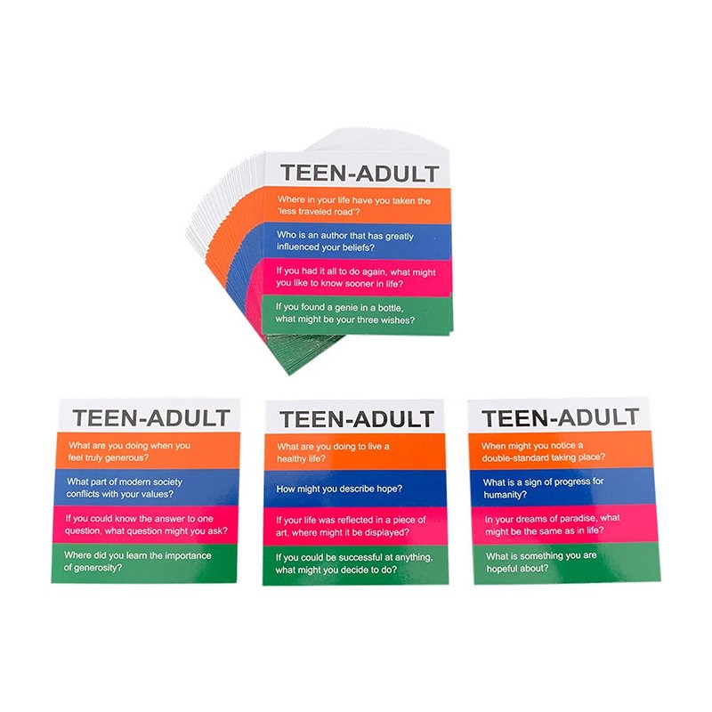 YEHUA! Totika Therapy Game Five Card Set with 48 Colored