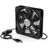 ELUTENG USB Fan, 4.7 inches (12 cm), Cooling Fan, Powerful