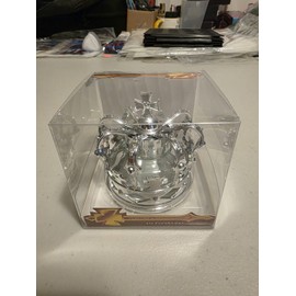 Magic Passion Sales King Queen Car Chrome Silver Crown Liquid Air Freshener Decanter for Dashboard
