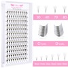 Ready-to-Use Eyelash Fans, 9D-D-0.07-12, Ready-to-Use Fan Eyelash Extensions, 0.07 Volume