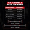Core Frenzy Pull Up Bar for doorway With Resistance Bands,
