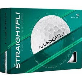 2025 Maxfli Golf Balls, Straightfli Golf Balls, Straight Fly, Non-Bendable Ball, Rules Compliant