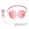 Kids Wired Headphone 3.5mm Jack Stereo Adjustable Headband Cute Child