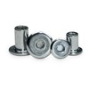 Pack of 10 Sleeve Nuts with Flat Head and Hexagon