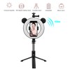 Wireless Bluetooth Selfie Stick Ring Light Mount Foldable Tripod Stand