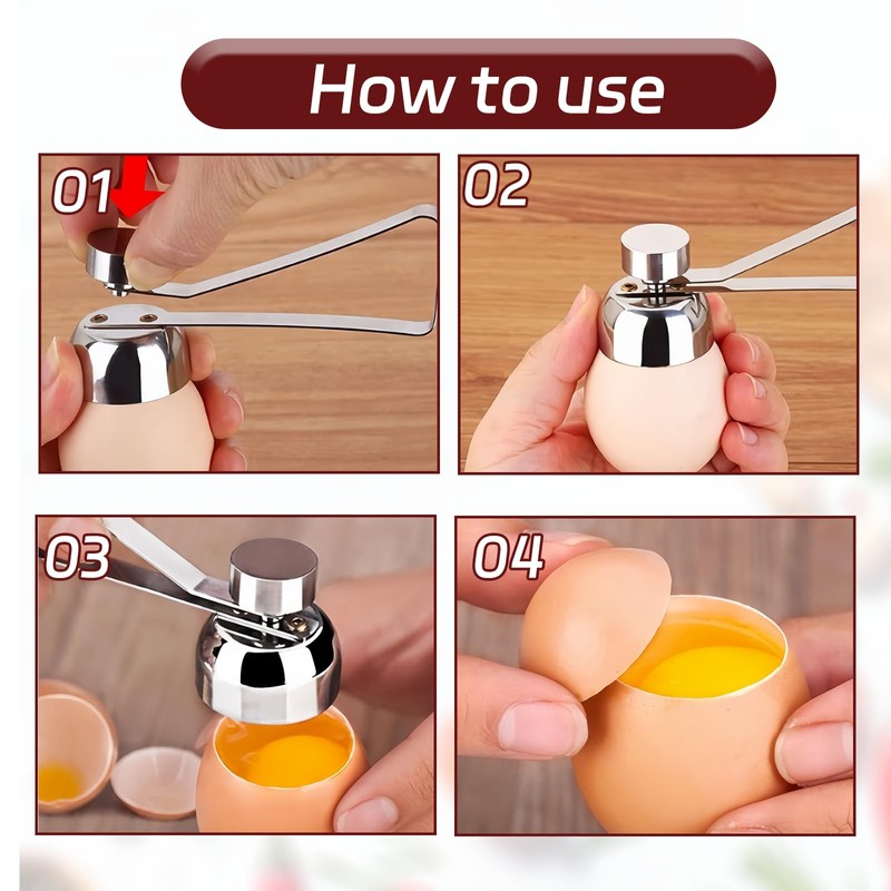 6-Piece Set Egg Cups, Egg Cup, 5 Egg Cups and1