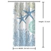 Tritard Small Stall Shower Curtain 36x72 Half Size - Nautical