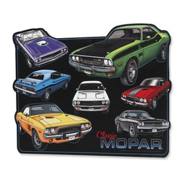 Mopar Collage Metal Sign - Large Classic Mopar Sign for Garage or Man Cave