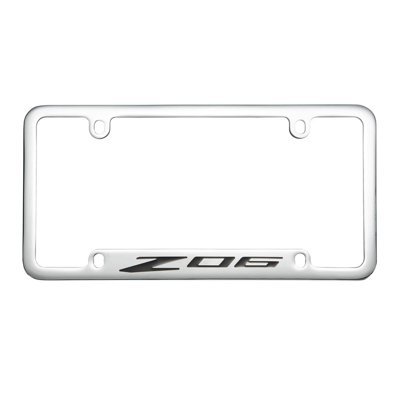 Corvette C8 Z06, 50 State Chrome Plated License Plate Frame