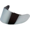 TORC T28 Motorcycle Helmet Replacement Face Shield, Chrome