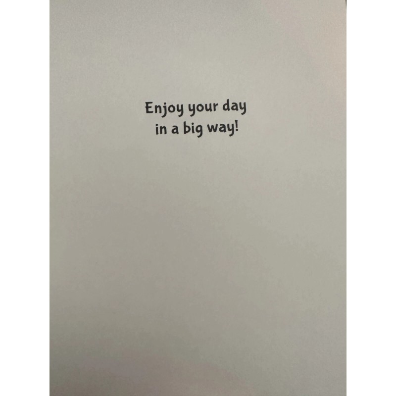 Current "Happy Birthday" - Colorful Cupcakes- approx 5" X 7"