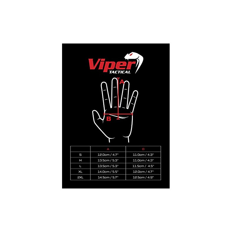 Viper TACTICAL Recon Gloves Black X-Large