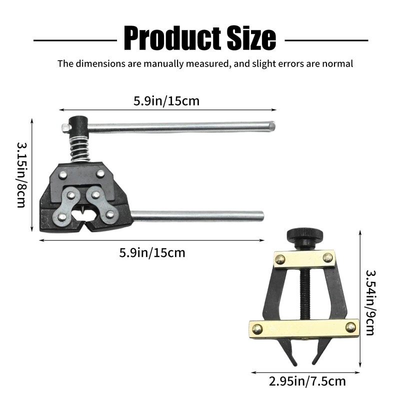 DUZFOREI Roller Chain Tool Kit, Roller Chain Holder, Suitable for