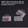 Edward Tools PH2 Screwdriver Bits Pack of 20-1” Phillips Screw