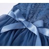 Rysly Girl Lace Long Dress Toddler Tulle Tutu Party Princess