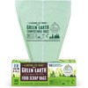 Green Earth Compostable Food Scraps Waste Kitchen Trash Bags, 100-Count, 2.6