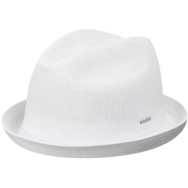 Kangol Tropic Player 792179282522 NEW Men's Hat Polyester Blend WHITE MEDIUM