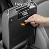 Hellet 2PCS Center Console Organizer Compatible with Toyota 2025 2026
